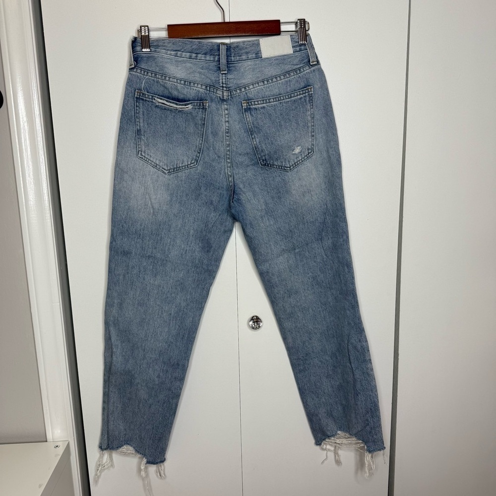 Pistola Charlie High Rise Straight Distressed Jeans size 29 - Picture 4 of 13